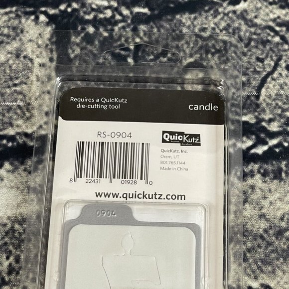 Quickutz NUMBER WITH FLAME ON TOP A"RS-0904" Singlekutz Die "Candle 7" - Picture 6 of 7